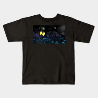 The Light on the Dark Side Kids T-Shirt